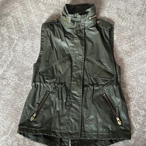 SAM New York Military Green Vest. Size Small.